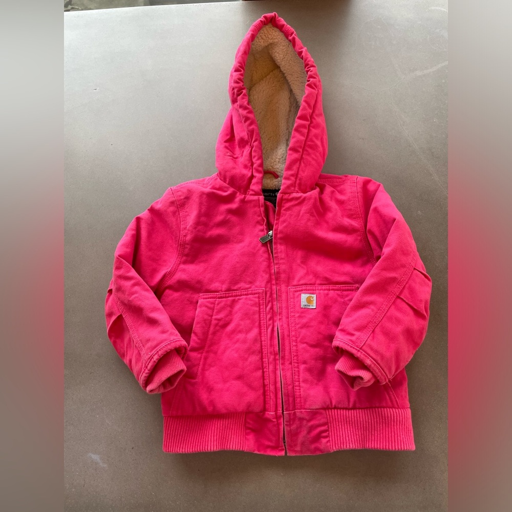 Toddler carhartt sherpa jacket